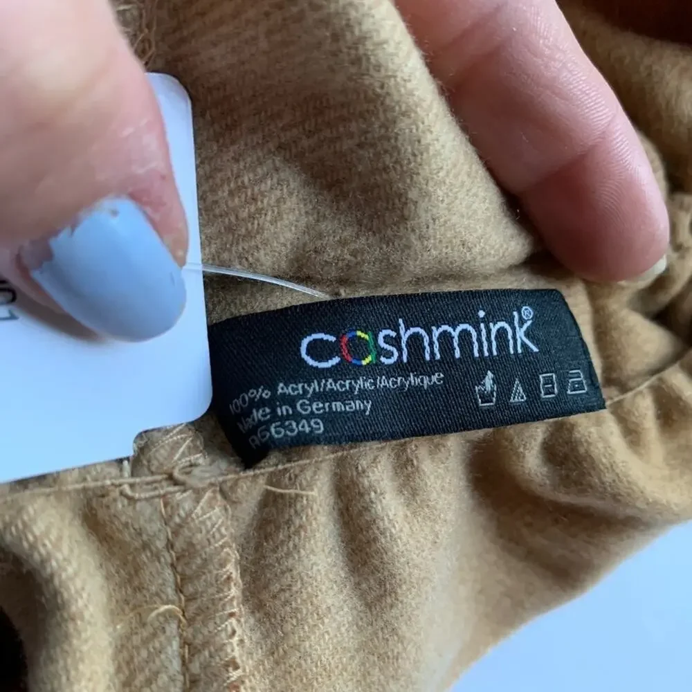 Orange Cashmink Infinity Style Scarf NWT